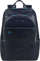 Рюкзак унисекс Piquadro Blue Square CA3214B2/BLU2 синий кожа