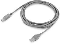 Кабель Buro BHP RET USB_BM30 USB A(m) USB B(m) 3м серый блистер