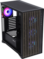 Корпус Formula TimberLine T0 черный без БП ATX 6x120mm 6x140mm 2xUSB3.0 audio