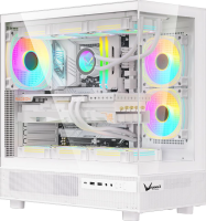 Корпус Formula Crystal Z8 Floe белый без БП ATX 1xUSB2.0 1xUSB3.0 1xUSB3.1 audio bott PSU