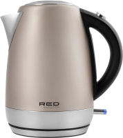Чайник Red Solution RK-M1552 1.7л. 2100Вт розовый (нерж.сталь/пластик)