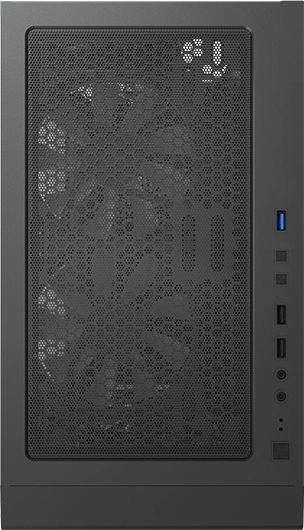 Корпус Montech X3 Glass черный без БП ATX 3x140mm 2xUSB2.0 1xUSB3.0 audio bott PSU