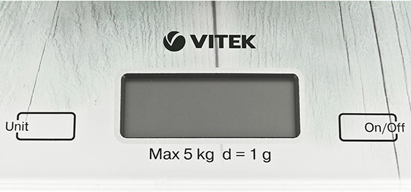 Весы кухонные электронные Vitek VT-2424 макс.вес:5кг белый