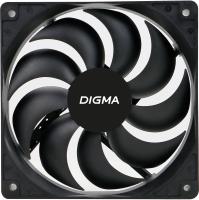 Вентилятор для корпуса Digma DFAN-120-9 120х120x25 черный 3-pin 4-pin (Molex) 23дБ Ret