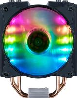 Устройство охлаждения(кулер) Cooler Master MA410M ARGB Soc-AM4/1151/1200/2066 4-pin 6-31dB Al+Cu 150W 820gr LED Ret