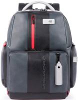 Рюкзак унисекс Piquadro Urban CA4550UB00BM/GRN серый/черный кожа