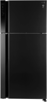 Холодильник Hitachi R-V660PUC7-1 BBK 2-хкамерн. черный бриллиант инвертер