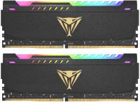 Память DDR4 2x16Gb 3600MHz Patriot PVSR432G360C0K Viper Steel RGB RTL Gaming PC4-24000 CL20 DIMM 288-pin 1.35В dual rank с радиатором Ret