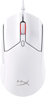 Мышь HyperX Pulsefire Haste 2 белый оптическая (26000dpi) USB (5but)
