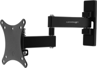 Кронштейн для телевизора Ultramounts UM875 черный 13"-27" макс.20кг настенный поворот и наклон