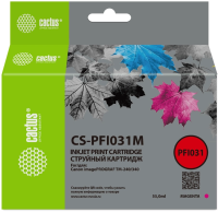 Картридж струйный Cactus CS-PFI031M PFI-031M пурп.пигм. (55мл) для Canon imagePROGRAF TM-240/340