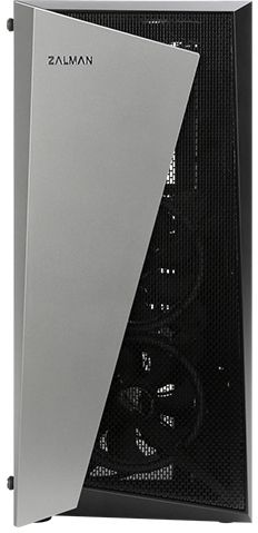 Корпус Zalman S4 Plus черный без БП ATX 5x120mm 2xUSB2.0 1xUSB3.0 audio bott PSU