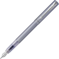 Ручка перьев. Parker Vector XL F21 (CW2159745) Silver Blue CT M сталь нержавеющая подар.кор.