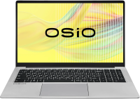 Ноутбук Osio FocusLine F160a-002 Ryzen 5 5500U 16Gb SSD512Gb AMD Radeon 16.1" IPS FHD (1920x1080) Windows 11 Home grey WiFi BT Cam 6000mAh