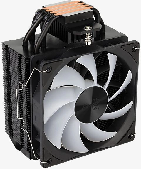Устройство охлаждения(кулер) Aerocool Rime 4 ARGB PWM 4P Soc-AM5/AM4/1151/1200/2066/1700 4-pin 17-34
