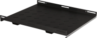 Полка стационарная Lanmaster TWT-CBB-S4-6/100 1U нагр.:100кг. 19" 350мм черный (упак.:1шт)
