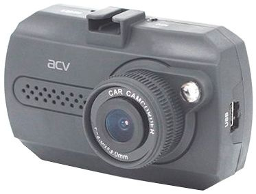 Видеорегистратор ACV GQ117 черный 2Mpix 1080x1920 1080p 120гр. Novatek 96220