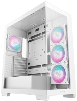 Корпус Deepcool CG580 4F WH белый без БП ATX 8x120mm 3x140mm 1xUSB3.0 audio bott PSU