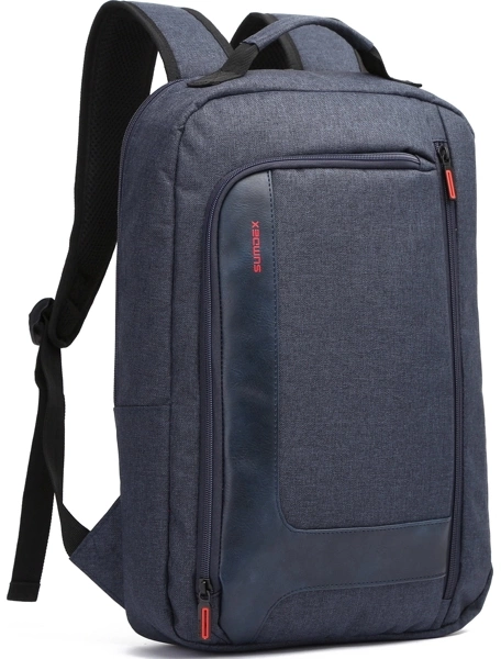 Рюкзак Sumdex PON-262NV 28x43x7.5см 9.03л. 0.6кг. полиэстер синий