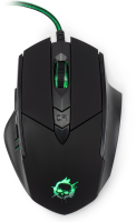 Мышь Оклик 815G INFERNO черный оптическая (2400dpi) USB (6but)