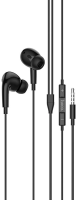 Гарнитура вкладыши Hoco M1 Pro 1.2м черный проводные (M1)