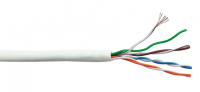 Кабель информационный Lanmaster LAN-5EUTP-LSZH-WH кат.5е U/UTP не экранированный 4X2X24AWG LSZH внутренний 305м белый