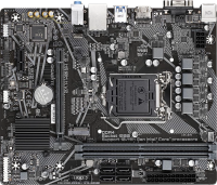 Материнская плата Gigabyte H510M H V2 2.0 Soc-1200 Intel Q470 2xDDR4 mATX AC`97 8ch(7.1) GbLAN+VGA+HDMI