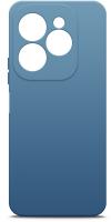 Чехол (клип-кейс) BoraSCO для Infinix Hot 40i/Smart 8/8 Plus/8 Pro Silicone Case 72661 синий
