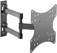 Кронштейн для телевизора Ultramounts UM867 черный 23"-42" макс.20кг настенный поворот и наклон