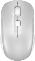 Мышь A4Tech Fstyler FB26CS Air2 серебристый/белый оптическая (2000dpi) silent беспроводная BT/Radio