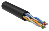 Кабель информационный ITK GENERICA BC3-C5E04-139-305-G кат.5E U/UTP 4X2X24AWG LDPE внешний 305м черный