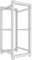 Стойка двухрамная NTSS (NTSS-2POR24U/600-1000) 24U 550ммx1000мм 600кг серый