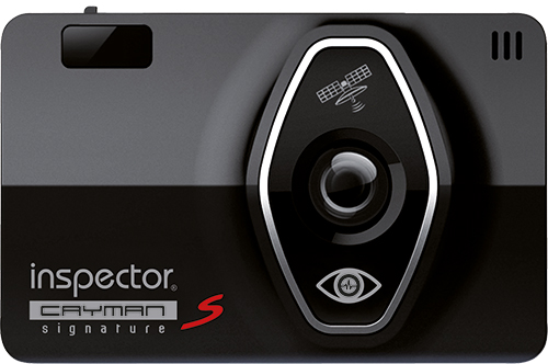 Видеорегистратор с радар-детектором Inspector CAYMAN S Signature черный