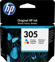 Картридж струйный HP 305 3YM60AE многоцветный (100стр.) (2мл) для HP DJ 2320/2710/2720