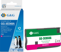 Картридж струйный G&G GG-3ED68A 712 пурпурный (29мл) для HP DesignJet T650/T630/T250/T230/T210/Studi