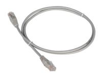 Патч-корд Lanmaster TWT-45-45-0.15-GY UTP вилка RJ-45-вилка RJ-45 кат.5е 0.15м серый ПВХ (уп.:1шт)
