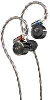 Наушники вкладыши Fiio FD3 1.2м черный/медный проводные в ушной раковине (80001656)