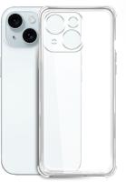 Чехол (клип-кейс) BoraSCO для Apple iPhone 15 Plus прозрачный (72406)