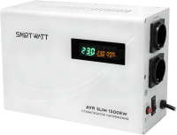 Стабилизатор напряжения Smartwatt AVR Slim 1500RW 1500ВА белый