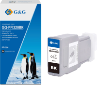 Картридж струйный G&G GG-PFI320BK PFI-320BK черный (300мл) для Canon imagePrograf TM-200/200MFP/205/