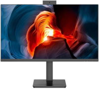 Монитор NPC 23.8" MF2412 IPS FHD чер 1ms HDMI DP VGA USB M/M Cam HAS Piv 100Hz 300cd Ex