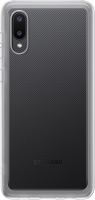Чехол (клип-кейс) Samsung для Samsung Galaxy A02 Soft Clear Cover прозрачный (EF-QA022TTEGRU)