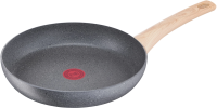 Сковорода Tefal Natural Force G2660572 круглая 26см ручка несъемная (без крышки) серый (2100118264)