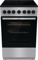 Плита Электрическая Gorenje GEC5B20SG серебристый стеклокерамика (без крышки)