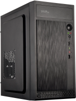 Корпус KingPrice KPCC-MN211 черный без БП mATX 2xUSB2.0 audio