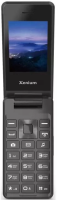 Мобильный телефон XENIUM X600 темно-серый раскладной 2Sim 2.8" 240x320 Nucleus 0.3Mpix GSM900/1800 MP3 FM microSD max32Gb