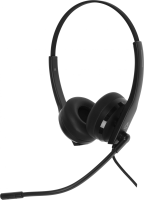 Наушники с микрофоном Creative HS-230 черный 2м накладные оголовье (51EF1110AA000)