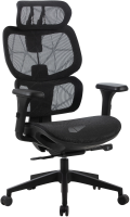 Кресло Cactus CS-MC555-BK черный сетка