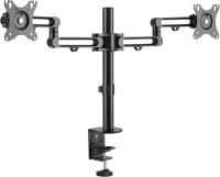Кронштейн для мониторов Ultramounts UM737 черный 17"-32" макс.8кг крепление к столешнице поворот и н