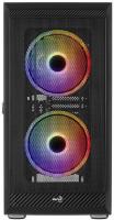 Корпус Aerocool Graphite-G-BK-v2 черный без БП ATX 6x120mm 1x140mm 2xUSB3.0 audio bott PSU